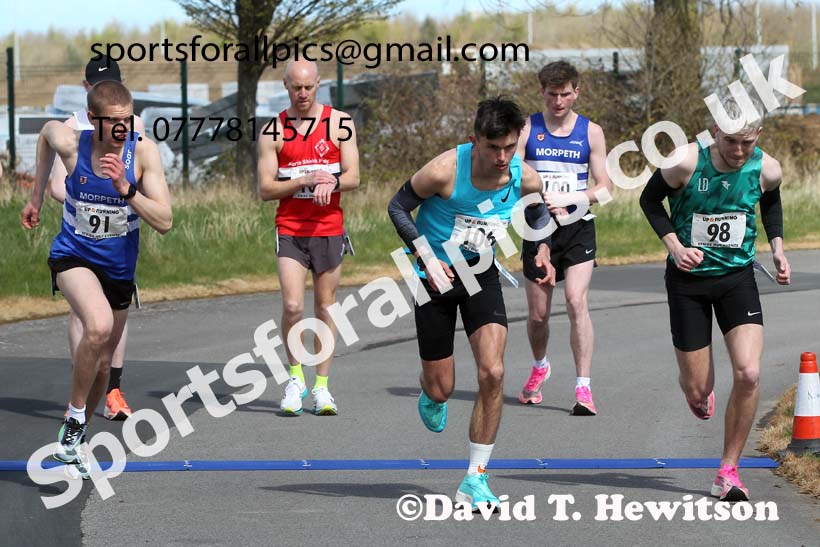 Graded 5k, 2021 Middlesbrough Endeavour Graded 5k, Middlesbrough, Sunday, April 11th. Photo: David T. Hewitson/Sports for All Pics